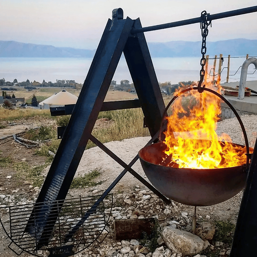 Oso Blu Fire Cauldron Pic From Instagram